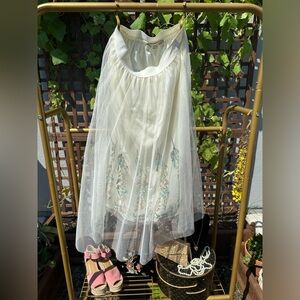 Boutique Embroidered Skirt